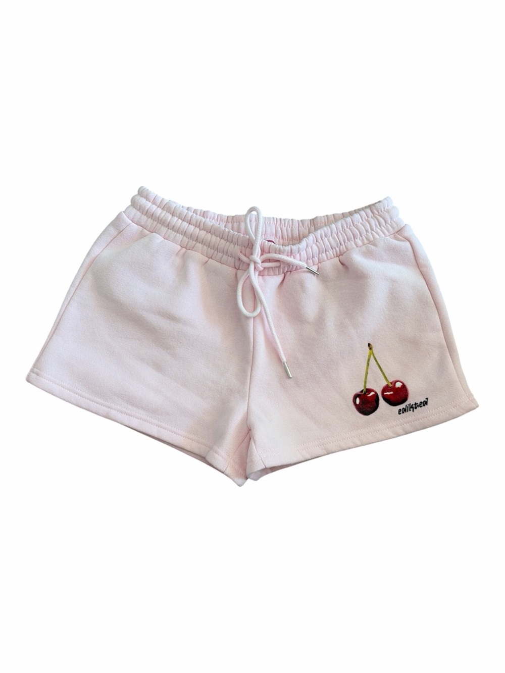 Edikted Pink Mon Cheri Sweatshorts